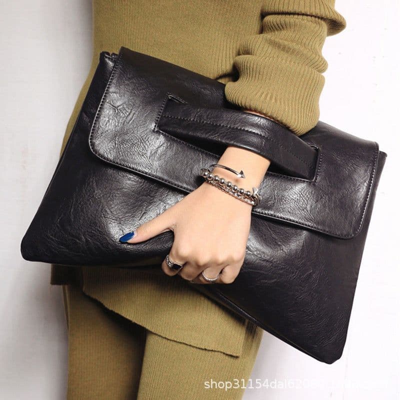 image-Cross-border exclusive for foreign trade 2023 new PU Messenger single shoulder strap handbag large capacity