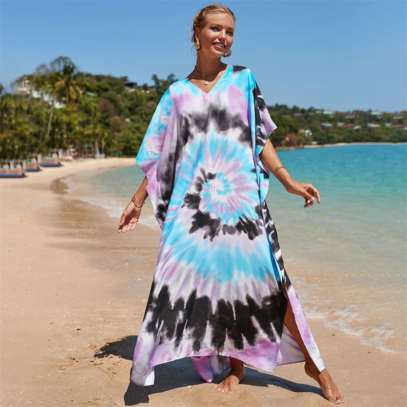 image-LH621 European and American beach blouse cotton skirt
