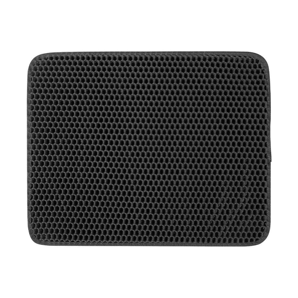 image-Tail Lianmeng Cat Litter Mat 116x66cm Black EVA