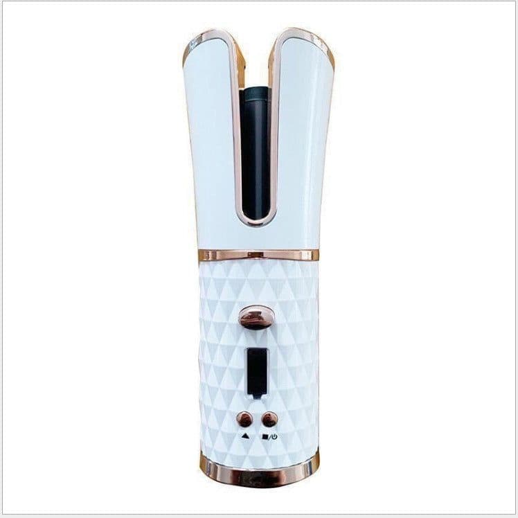 image-Portable Wireless Hair Curler USB Rechargeable