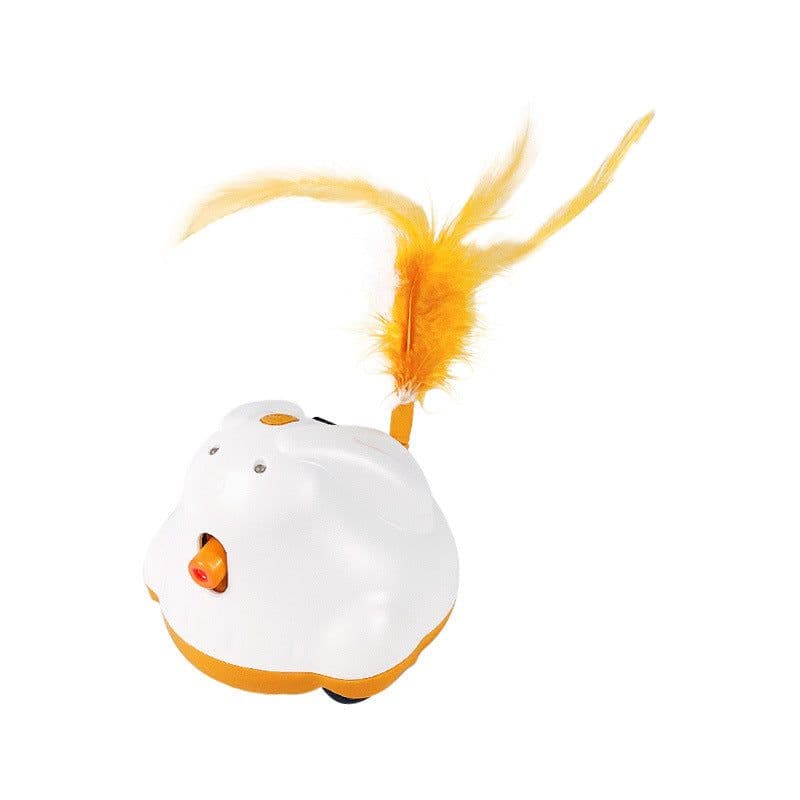 image-Electric cat toys cat feather fishing rod cat teasing stick turntable pet automatic self-hilarious laser cat teasing toys
