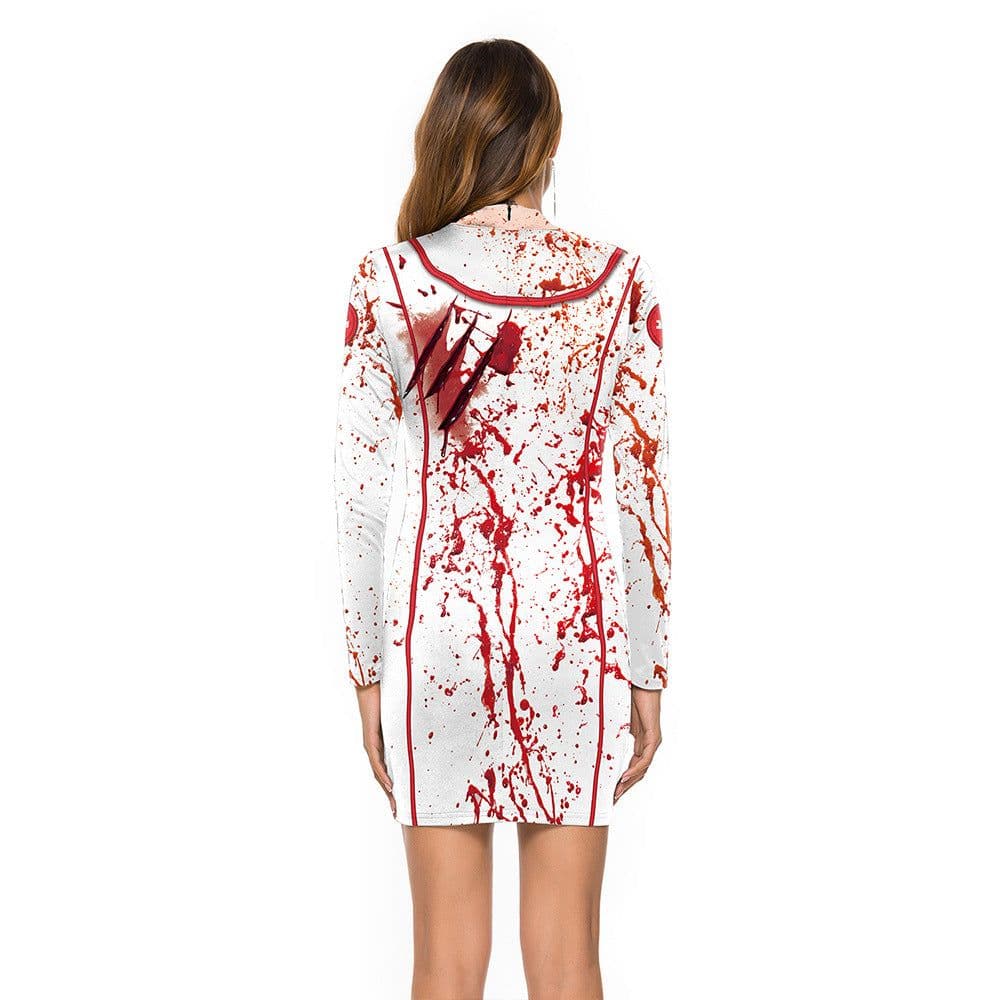 image-Nadanbao Halloween Nurse Costume Dress XXL