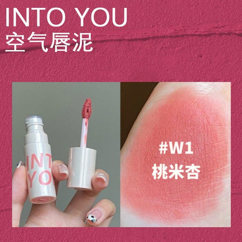 image-Into You Air Lip Mud Matte Lipstick - White 3 Years Shelf Life