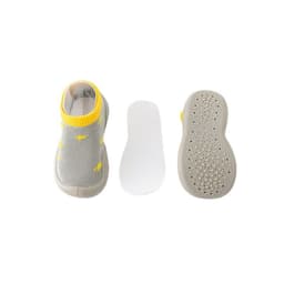 image-Toddler Socks Shoes - Beige Breathable Cotton Low Cut