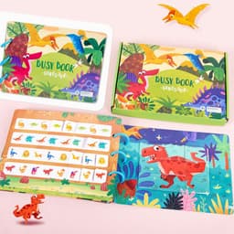 image-Children's Sticker Book - Quiet Paste Montessori
