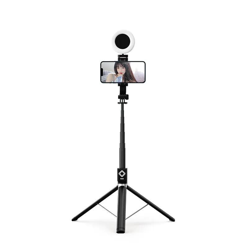 image-T11 Selfie Stick 1.7m Aluminum Tripod