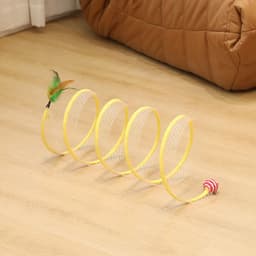 image-Pet Cat Tunnel Toy - Foldable Interactive