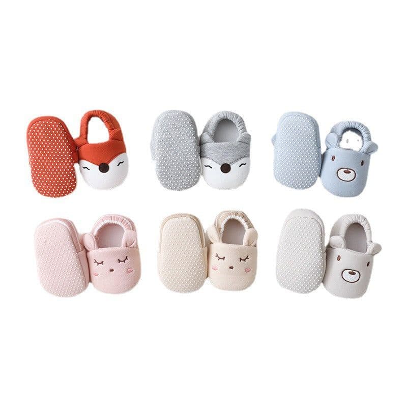 image-Three-dimensional ears cartoon children dispensing toddler shoes and socks spring and autumn striped animal short tube shallow mouth baby baby socks
