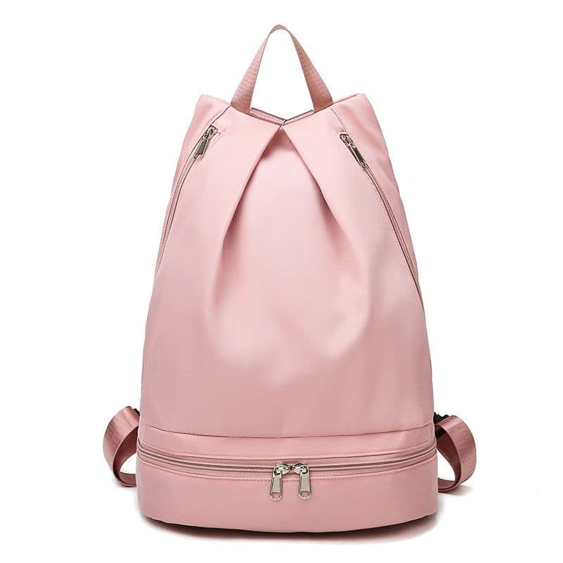 image-Mo Xi Swim Bag - Ice Blue Oxford Sports Backpack