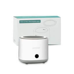 image-Ultrasonic Cleaner - White 25W Denture Jewelry Watch