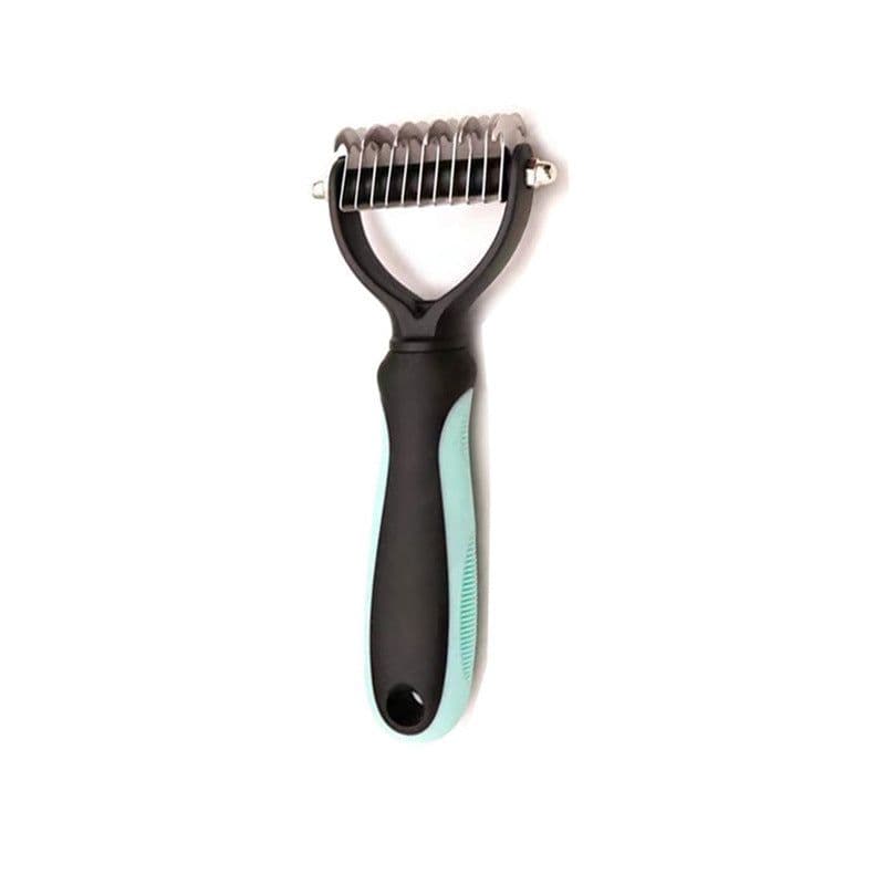 image-Pet Comb Dog Cat Stainless Steel Hair Removal Knot Knife - 3-in-1