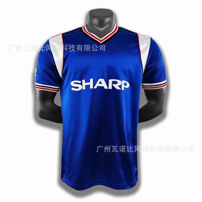 image-Football Jersey - Retro Home Away Long Sleeve Polyester