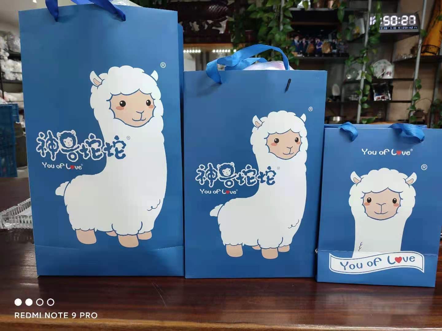 image-Alpaca Plush Toy - Large Soft Lamb Doll