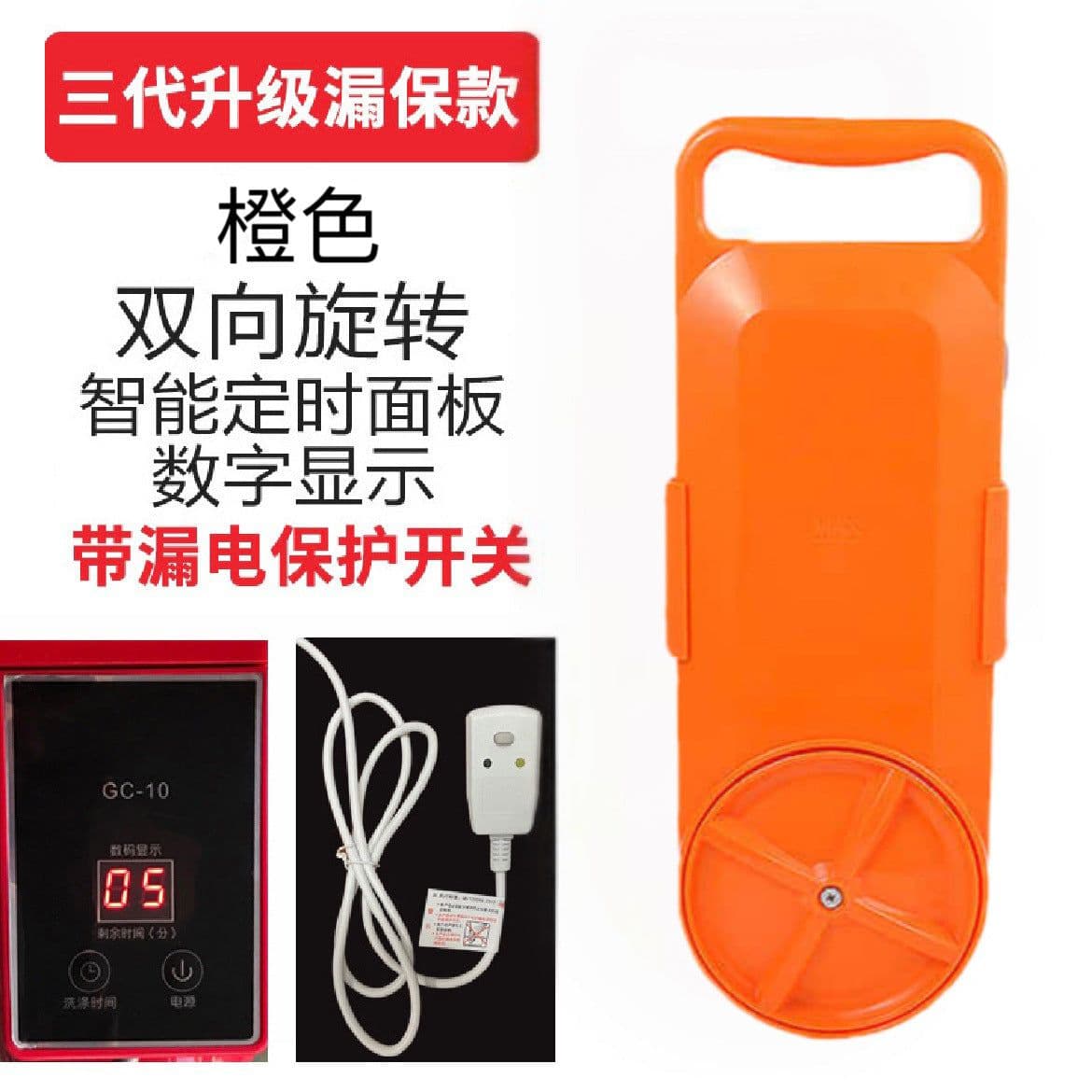 image-Deke student dormitory portable mini washing machine hanging barrel washing machine small travel camping washing machine