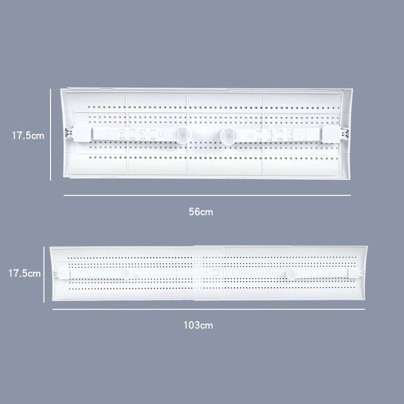 image-Safbad Beauchamp Retractable Windshield Air Conditioner Baffle