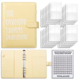 image-100 Days Saving Money Notebook - A5 Pink