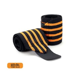 image-Sports Compression Wrist Wraps - Men's & Women's Elastic Wrist Guards 53CM White Red Stripe