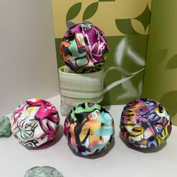image-Popular PU Graffiti Bouncy Ball Children's Toy