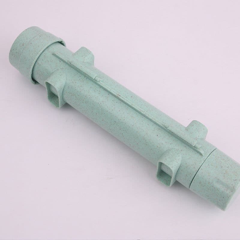image-Sushi Tube Mold Barrel - Green Plastic Sushi Tool