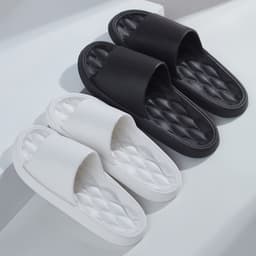 image-Non-slip Eva Thick Bottom Men's/Women's Bathroom Slippers Summer Outdoor Wear