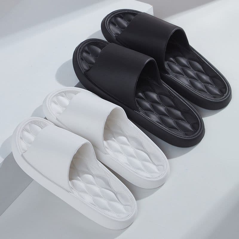 image-Non-slip Eva Thick Bottom Men's/Women's Bathroom Slippers Summer Outdoor Wear