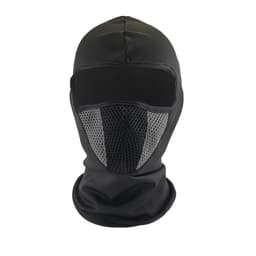 image-Riding Mask - Motorcycle Ski Mask - Black/Gray Fabric - Unisex