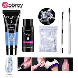 image-Manicure Crystal Extension Glue Set 5-Piece Full Set Explosive Style Nail Tools