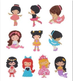 image-Douyin Rabbit Year Puzzle Sticker - DIY Crystal Diamond Fridge Decal - Cartoon Style