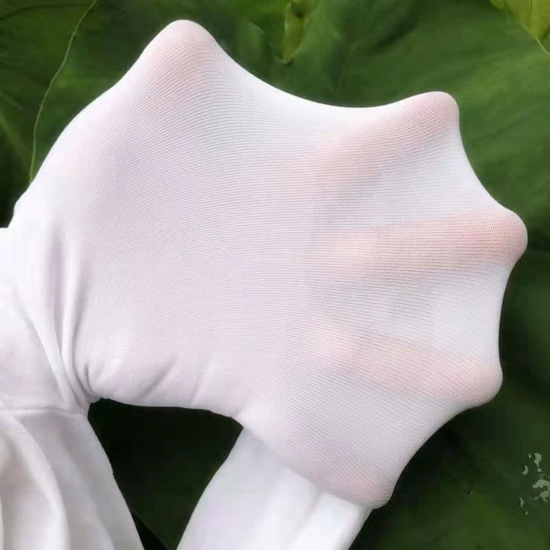 image-Children's Dance Socks - Red Velvet Pantyhose L
