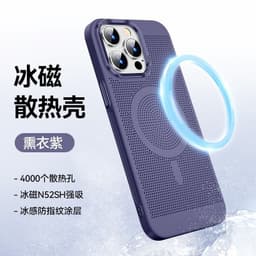 image-Apple 14 Magnetic Phone Case, Ultra-Thin Cooling, iPhone 13, 12 Pro Max