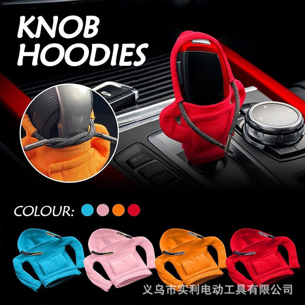 image-Cross-border special supply car gear shift rotating hoodie cover fun car shifter cover a large number of spot