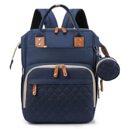 image-New portable mummy bag, baby crib, stroller backpack, lightweight mother and baby bag, multi-function large capacity mother bed bag