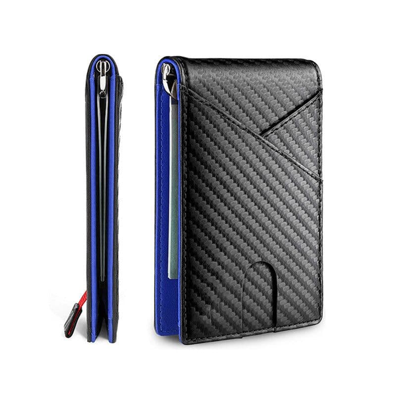 image-Carbon Fiber Men's Wallet - Business Wallet