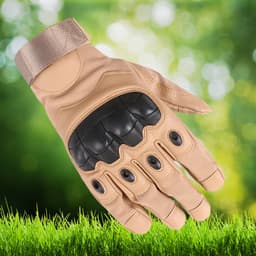 image-Outdoor Tactical Gloves - Black Long Finger