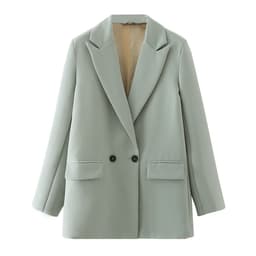image-Women's Small Suit - Milky Apricot Polyester L Slim