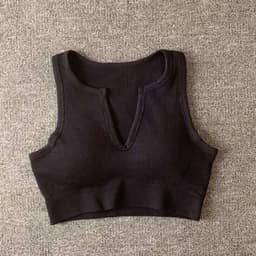 image-2021 Yoga Suit - Brown Four-Piece Set, Short Sleeve, Leggings, Size S