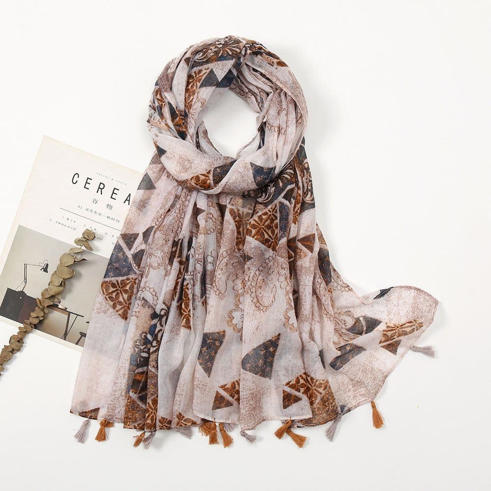 image-Japanese/Korean Butterfly Print Sun Protection Scarf, Beach Towel, 180x90cm