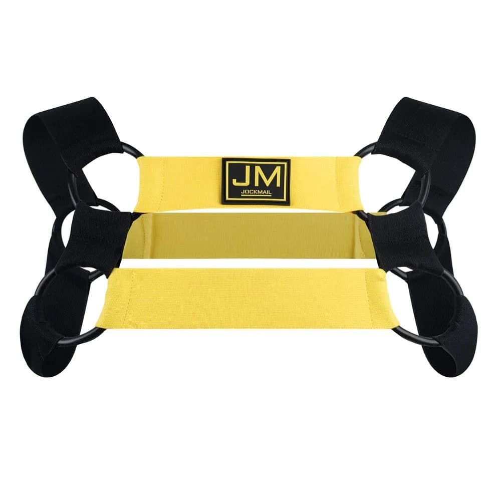 image-JOCKMAIL Neoprene Shoulder Pads - Yellow L/XL Sports Fitness