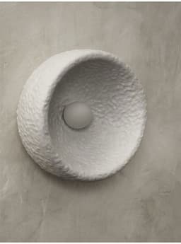 image-Japanese Wabi-Sabi Retro Wall Lamp Zen 32CM LED Resin
