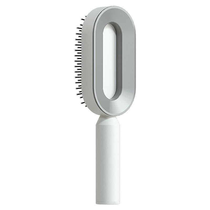 image-Anbei Red Long Hair Loss Massage Comb for Curly Hair - 20cm+