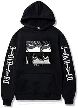 image-Men's & Women's Anime Hooded Hoodie - Large Size