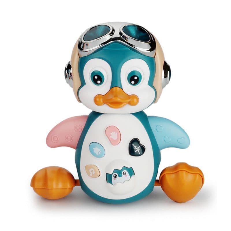 image-Electric Dancing Penguin Toy - Music Walking Pet