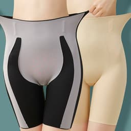 image-Suspension pants thin leg flat angle belly pants ladies hip lifting body shaping body tummy control sexy breathable underwear body shaping pants