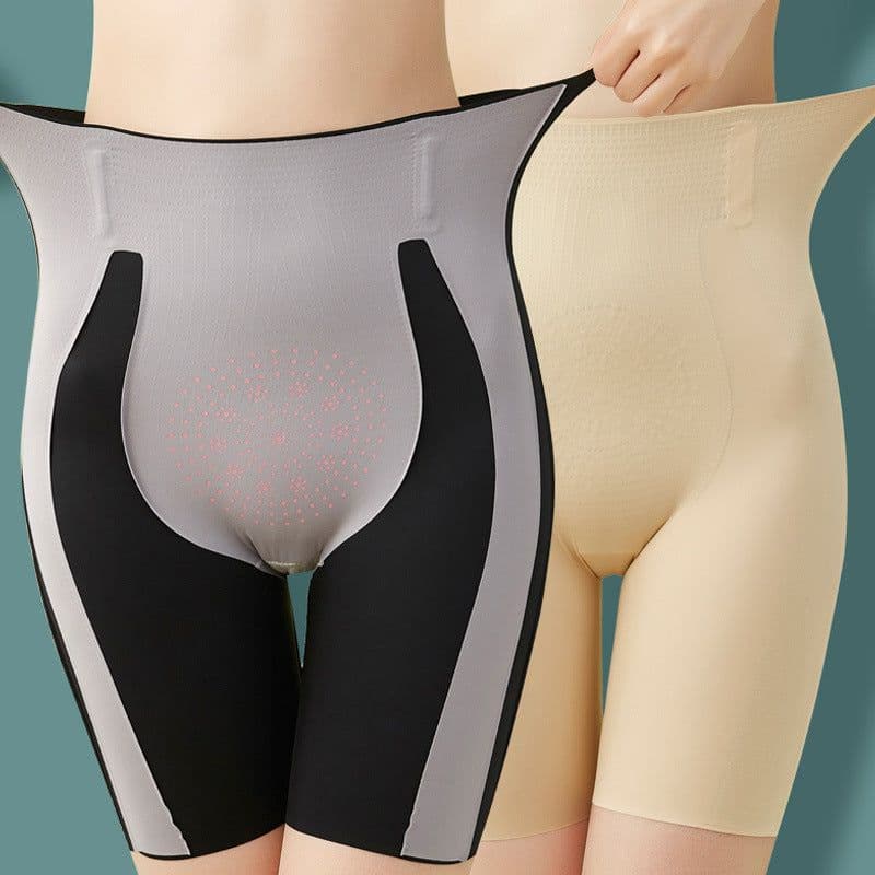 image-Suspension pants thin leg flat angle belly pants ladies hip lifting body shaping body tummy control sexy breathable underwear body shaping pants