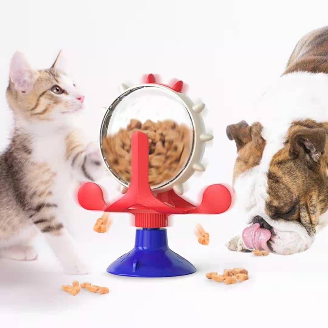 image-Meow Planet Spinning Cat Toy - Green Rotating Scratcher (65 characters)