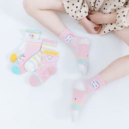 image-Children's Socks Cotton Mid-Tube 9-12 Years