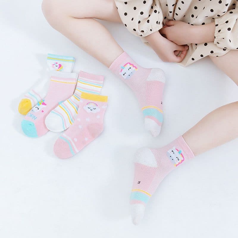 image-Children's Socks Cotton Mid-Tube 9-12 Years