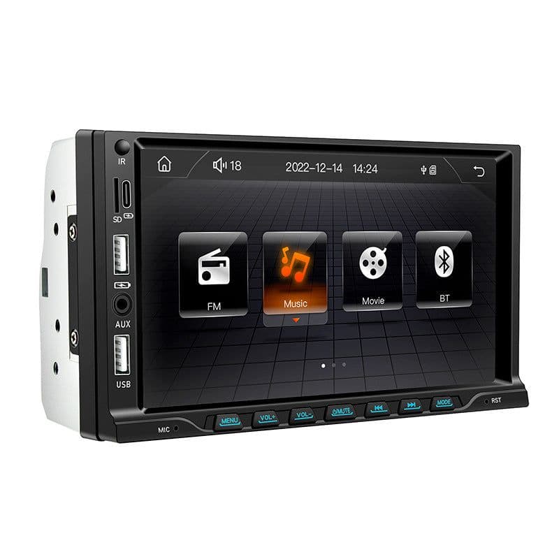 image-Car Navigation 7" MP5 Player - Wired CarPlay USB