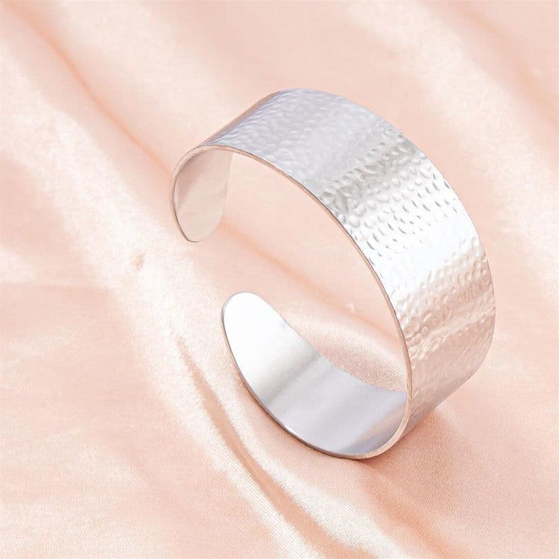 image-Stainless Steel Bracelet - 18K Gold Plated Adjustable