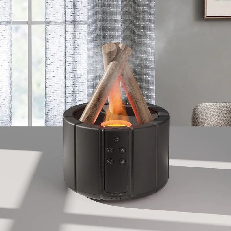 image-Aromatherapy Flame Humidifier 2023 Creative Expansion - Office Desktop